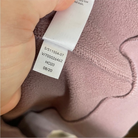 ATHLETA Triumph Printed Hoodie Smoked Almond Brown Purple {NN43} - Picture 3 of 12